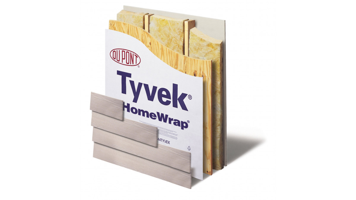 A vapour permeable underlay such as Tyvek is recommended in most wall assemblies by most facade engineers.