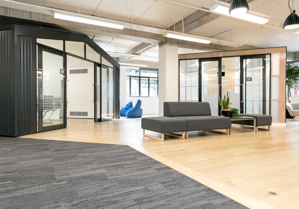 Advance Flooring Brings Movement and Colour to Newmarket Office