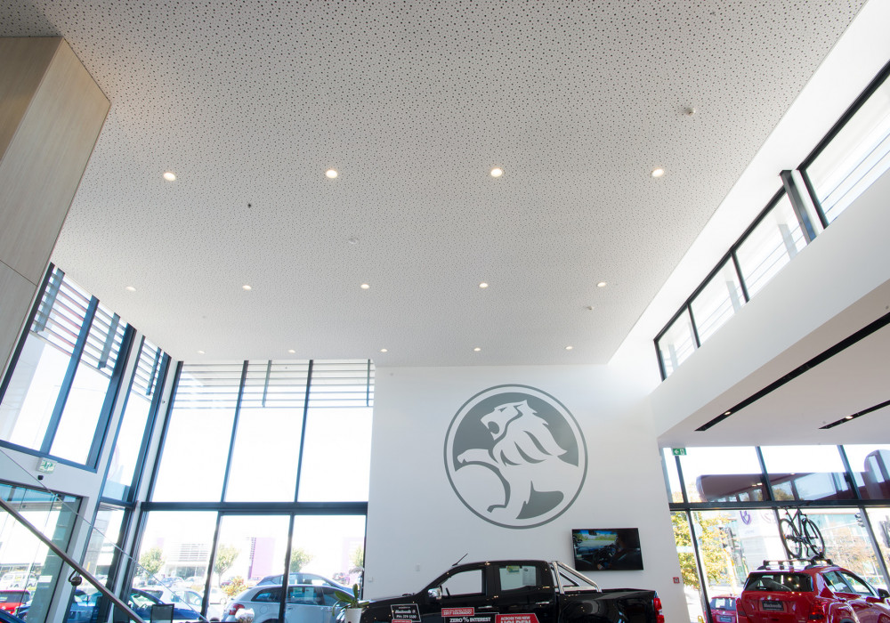 Asona Delivers a New Benchmark in Showroom Ceilings