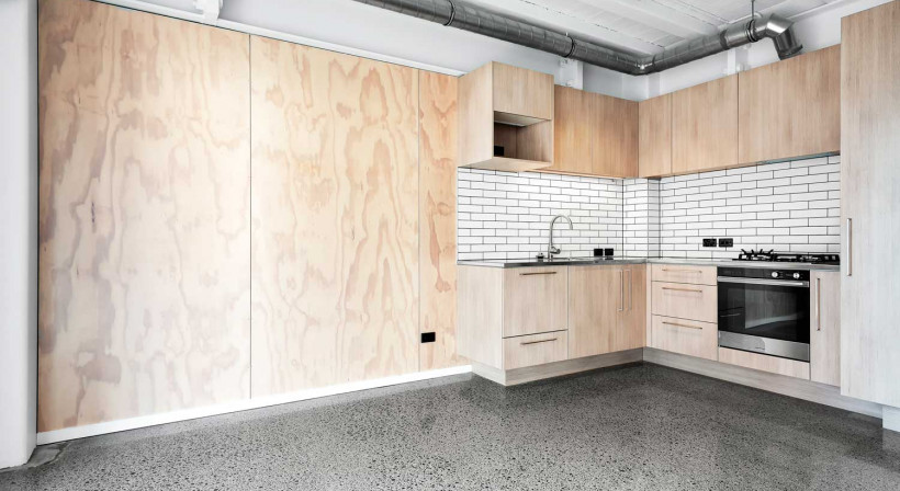 PlyPlay Adds Texture and Pattern to Boutique Apartments