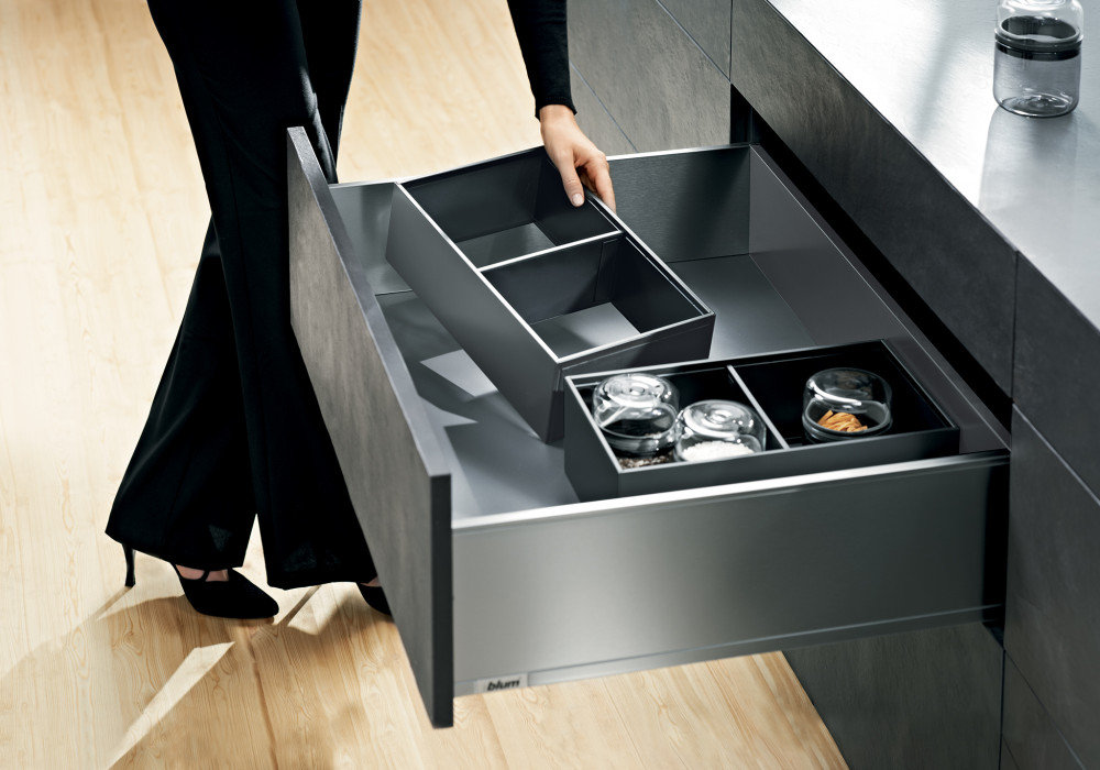 Blum Brings Kitchen Accessories and Inner Dividers Together at a Glance