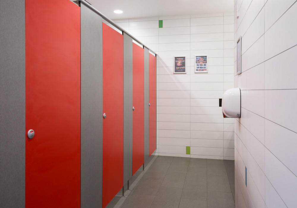 Busy Racetrack Upgrades Facilities Using Resco Compact Laminate 