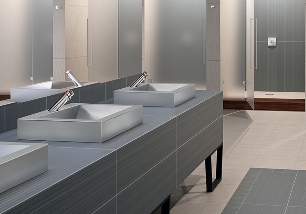 MacDonald Industries' Water and Energy Saving Tapware for Commercial Bathrooms