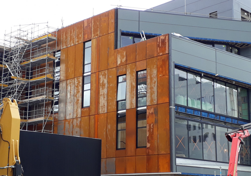 Kingspan Architectural Wall Panels Specified at The Terrace