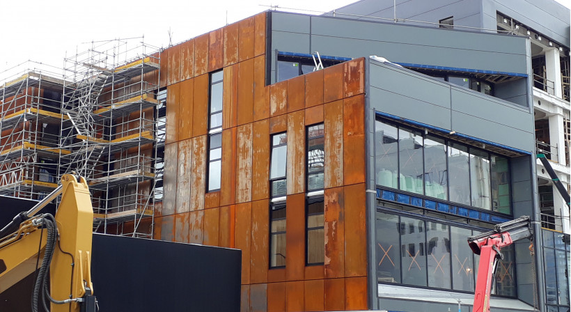 Kingspan Architectural Wall Panels Specified at The Terrace