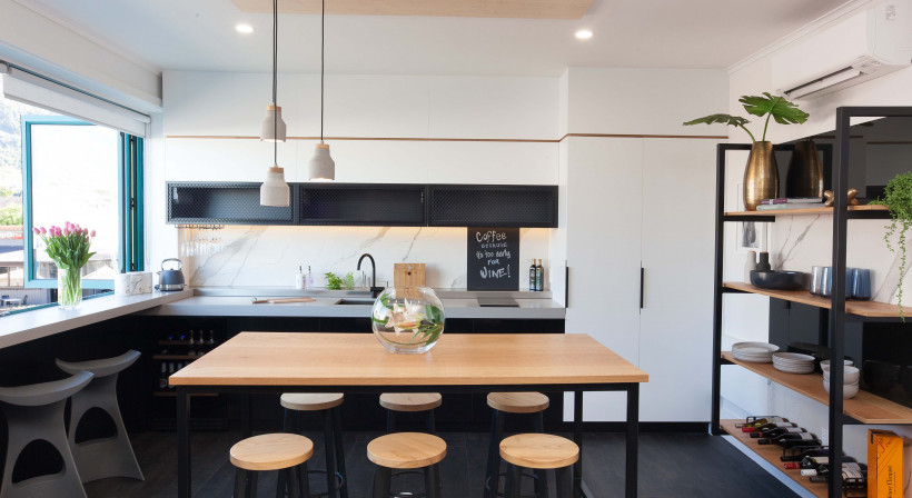 Laminex Surfaces Add Modern Flair to Multi-use Office Kitchen