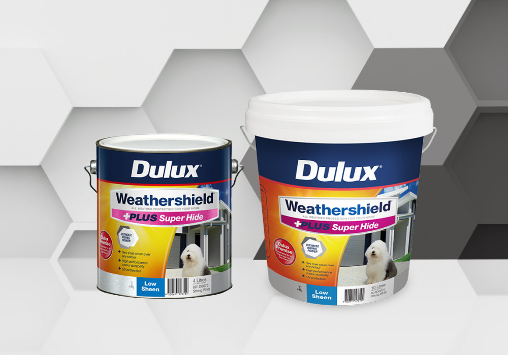 New Dulux Weathershield +PLUS Super Hide