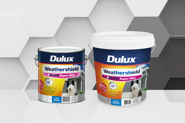 New Dulux Weathershield +PLUS Super Hide