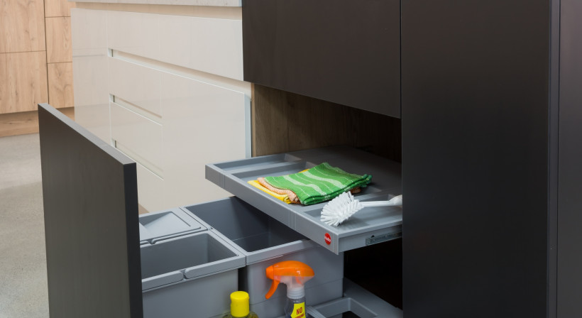 Hettich Provides Waste Systems and Sorting Solutions