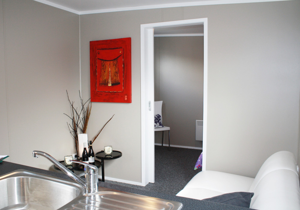 Pre-finished Plasterboard Lining Reduces Prefab Build Times