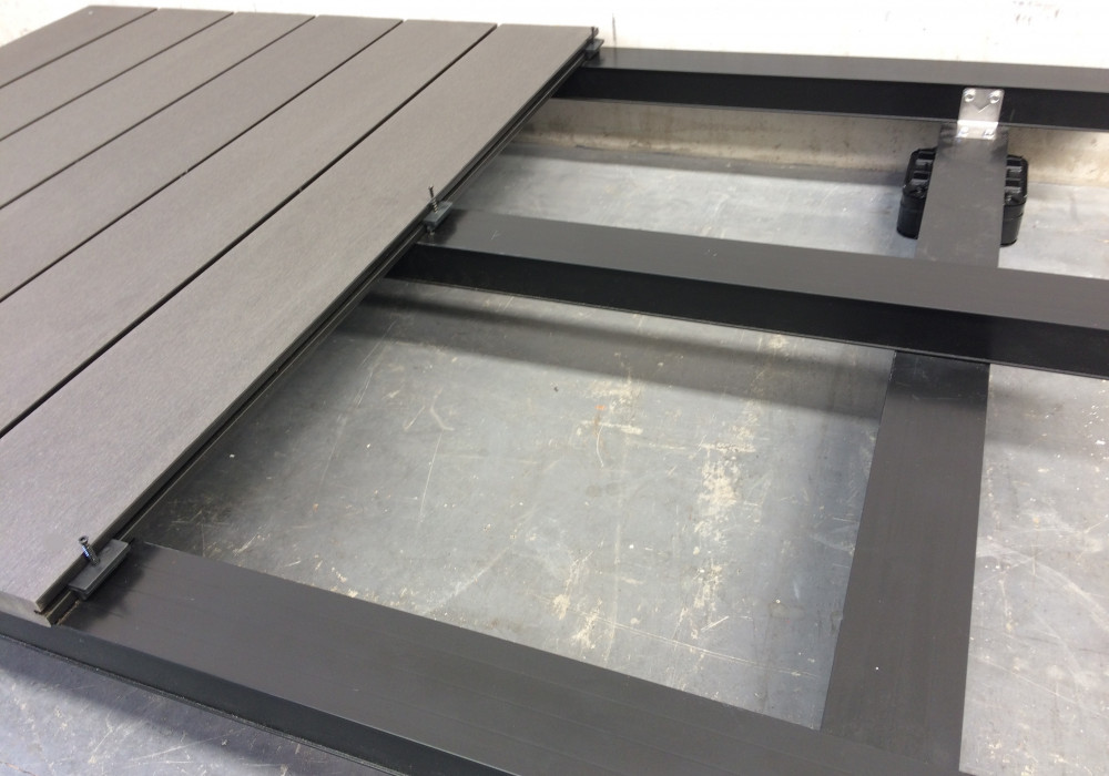 Prefabricated Aluminium Frames for Futurewood Composite Decks