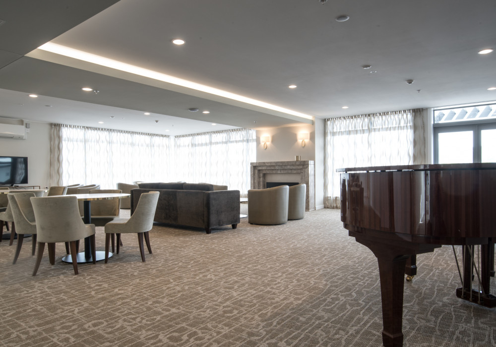 Shaw Carpet Tiles Add Warmth and Durability to Woburn