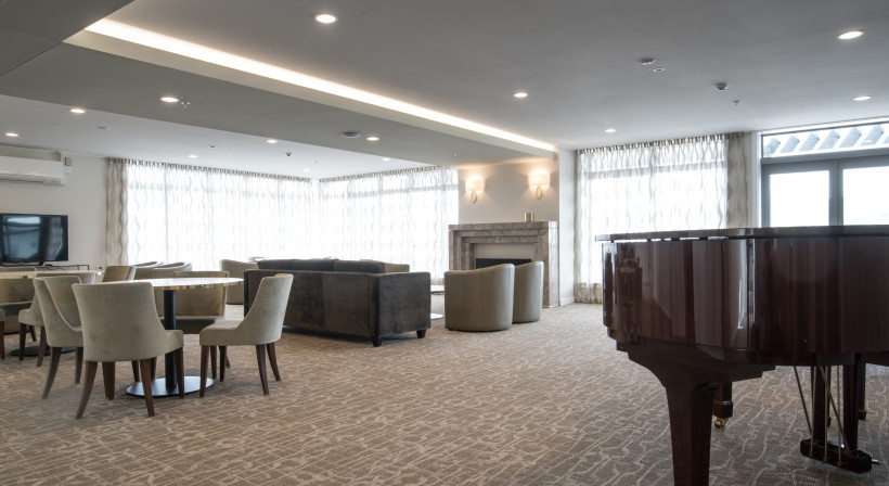 Shaw Carpet Tiles Add Warmth and Durability to Woburn