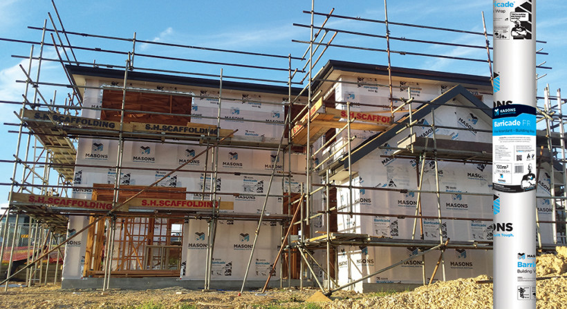 Barricade FR: Fire Rated Flexible Building Wrap