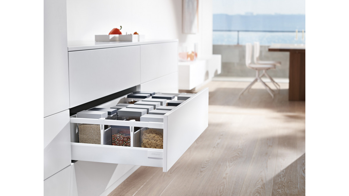 Blum TANDEMBOX antaro Silk White.