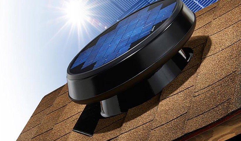 Five Reasons to Specify a Solar Powered Roof Fan