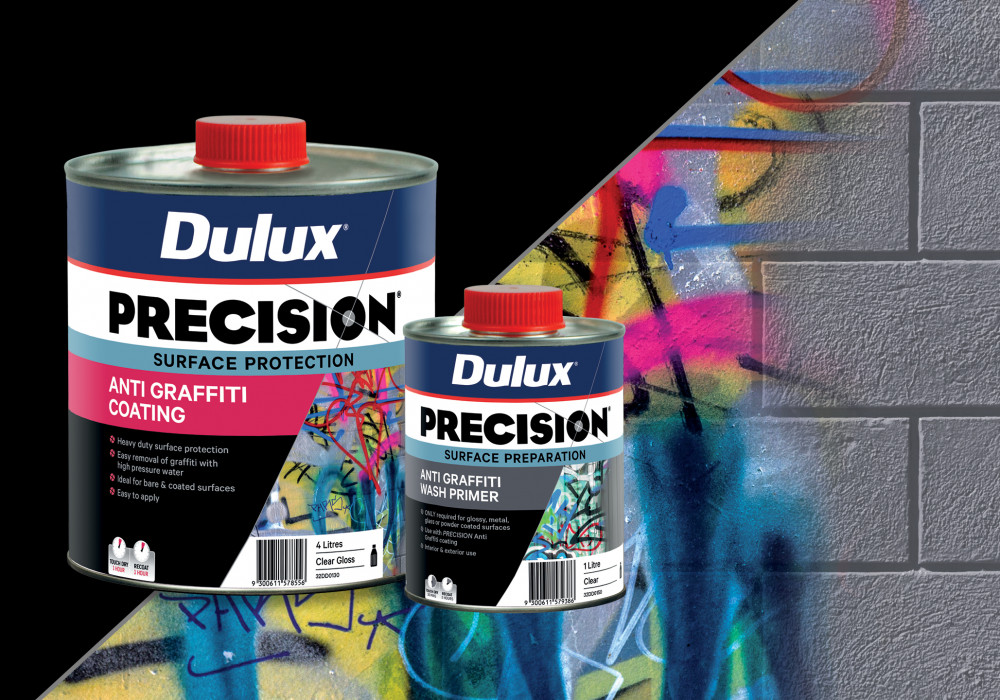 New Dulux Precision Anti-Graffiti Coating