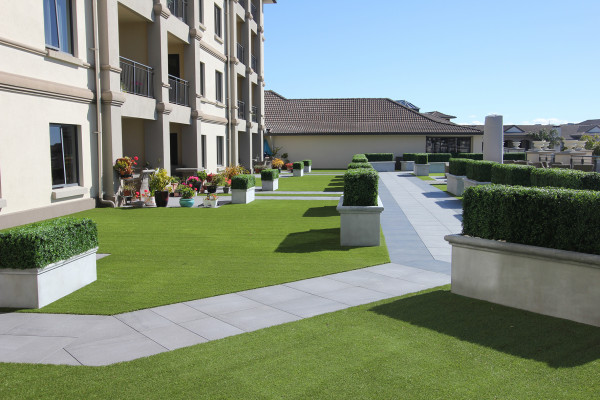 Aged Care Complex Features Outdure QwickBuild, Tiles and Turf