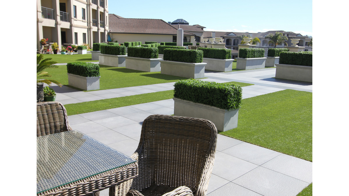 Recently completed QwickBuild System supporting tiles and turf.