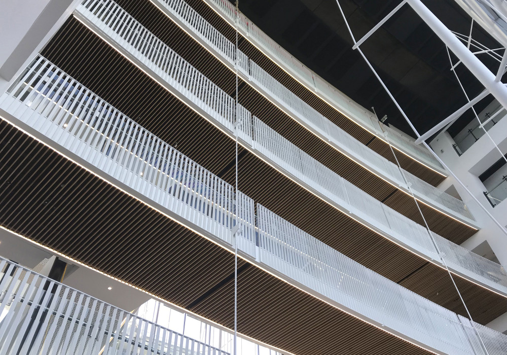 Décortech DécorSlat: An Easy to Install, Firesafe Panelised Slat System