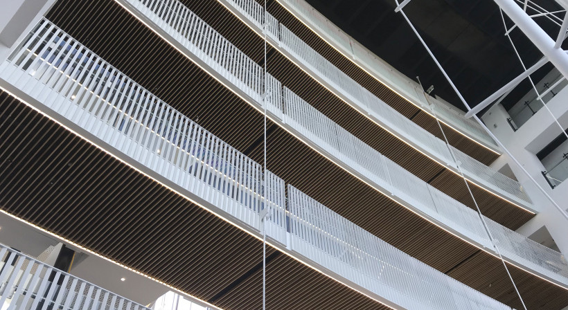 Décortech DécorSlat: An Easy to Install, Firesafe Panelised Slat System