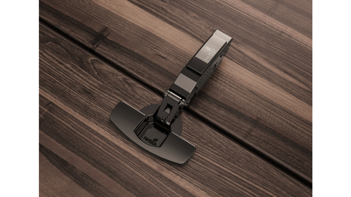 Sensys Obsidian is on trend and complements dark timbers.