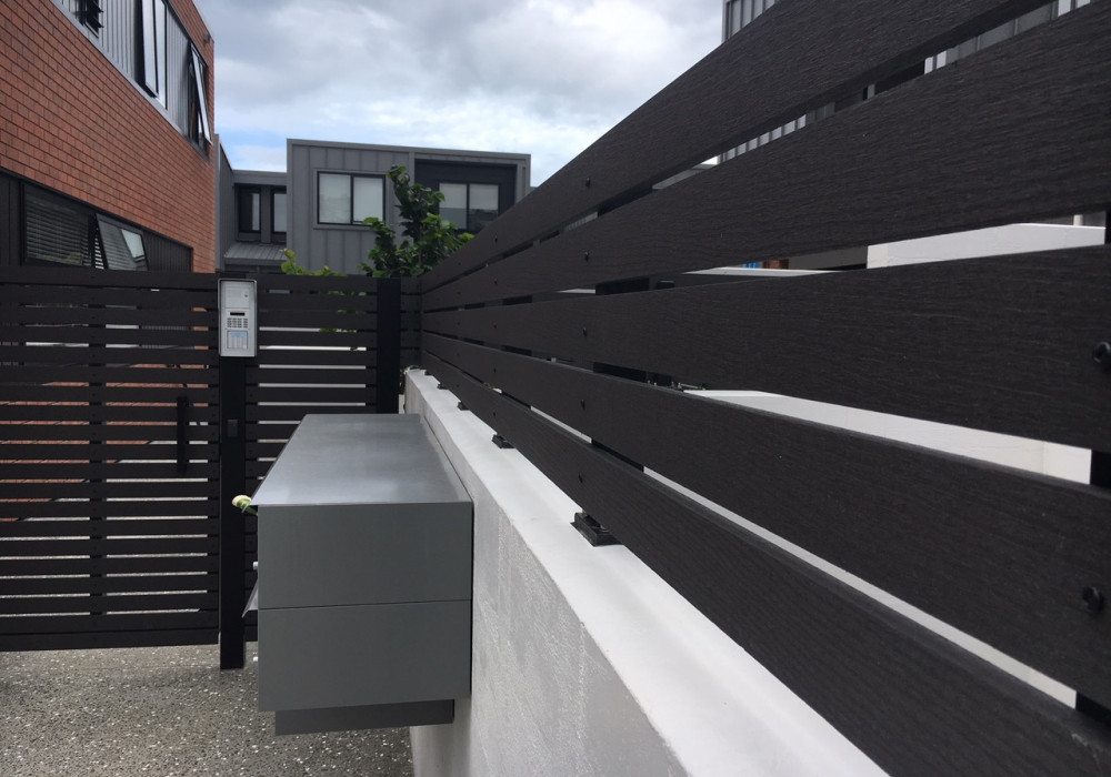 Millwater Central Finished with Futurewood Fencing