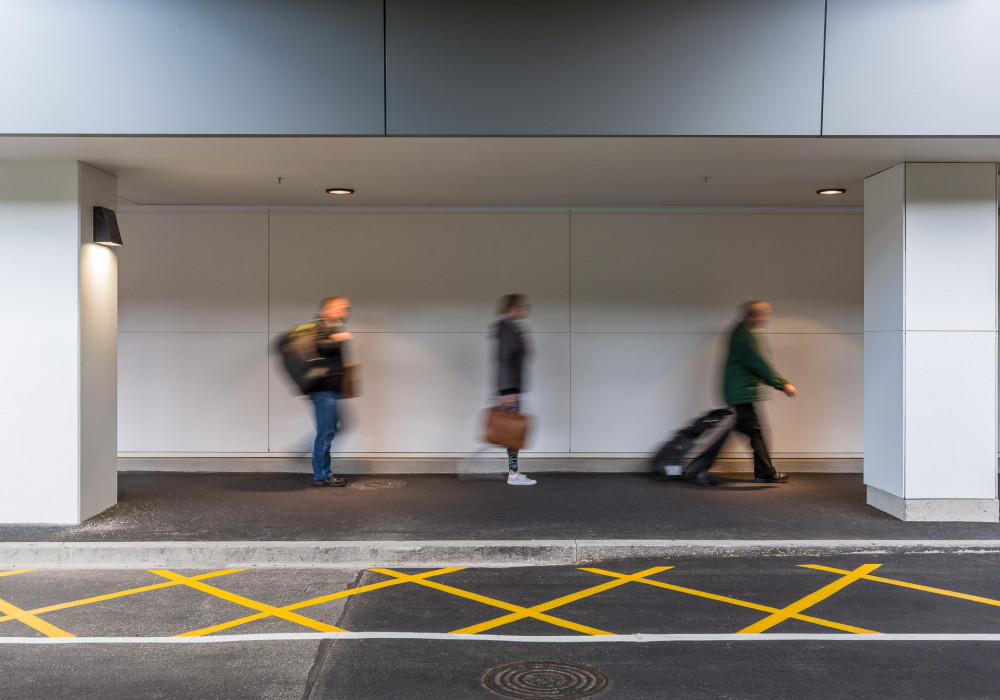 James Hardie RAB Board Ideal for Wellington Airport Extension