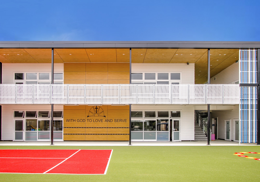 Robust School Design with Trespa Meteon and Profix PXF Cladding