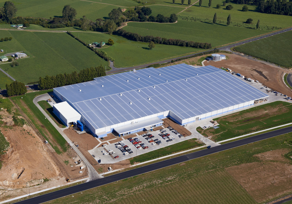 DriStud White Faced Foil Insulation Installed at New Factory