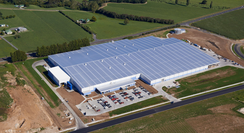 DriStud White Faced Foil Insulation Installed at New Factory