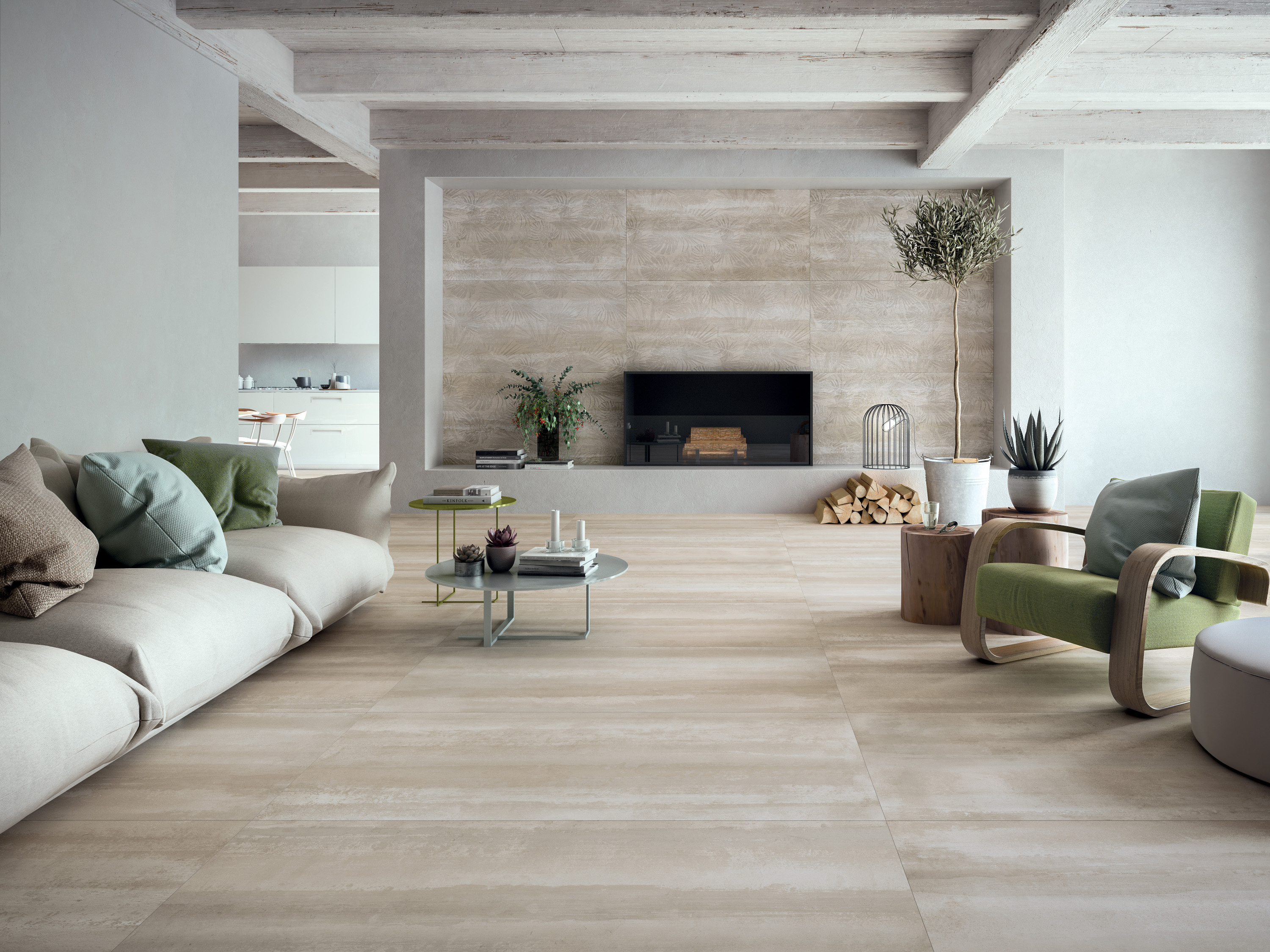 modern tile living room floors