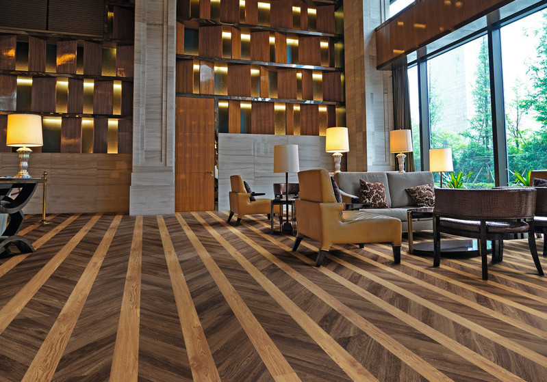 Polyflor Expona Commercial PUR Ideal for High Traffic Areas