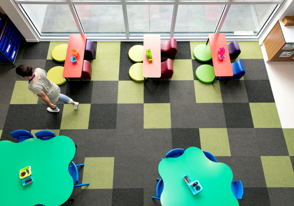 Advance Carpet Tiles Enhance Education Spaces