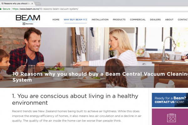 New Beam Vacuum Systems Website