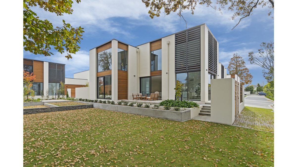 Multi-unit project in Christchurch. 