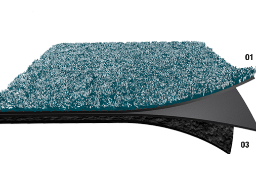 Reduce Sound with dBack Acoustic Carpet Backing