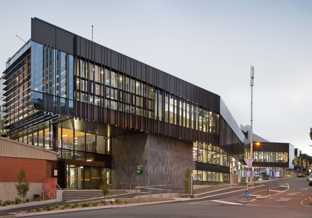 High Transparency in New University Building