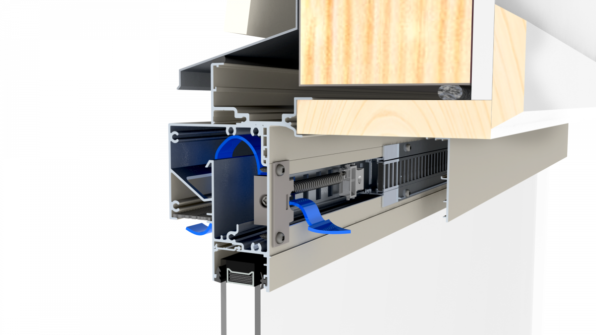 Ventient sectional view – interior.