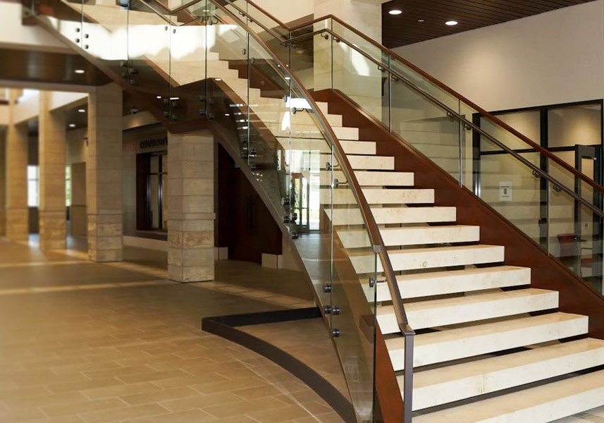 TemperShield Glass Supplied for City Hall Staircases