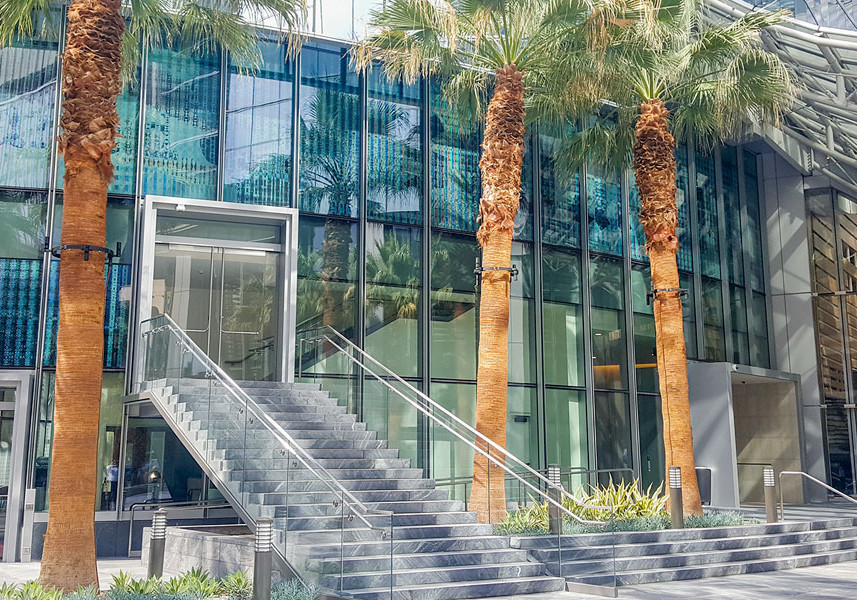 TemperShield Selected for Hotel Grand Entrance Staircase