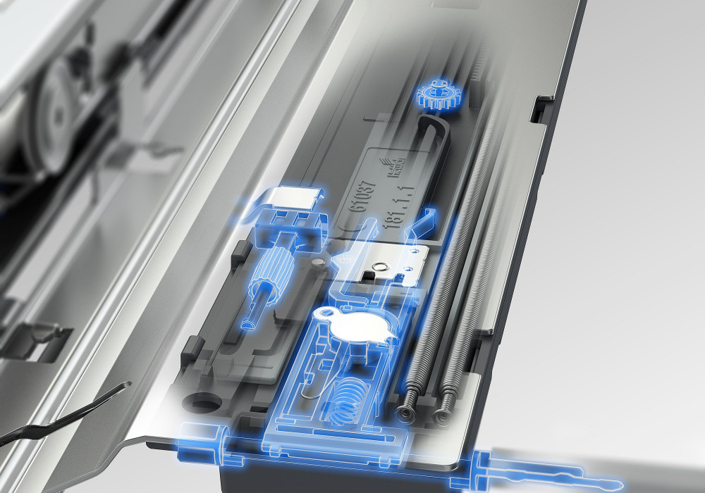 Effortlessly Handleless: Push to Open Silent