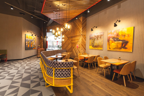 Rockcote Creates Artisan Interior Finishes for Nando's