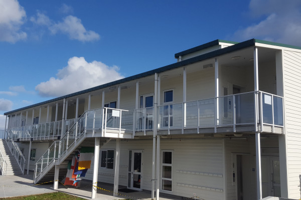 Provista Framed Glass Balustrade for New School Building