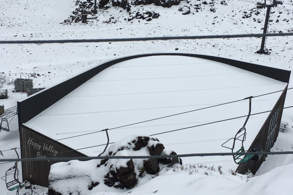 Aquaknight Drains Complete Warm Roof System at Whakapapa