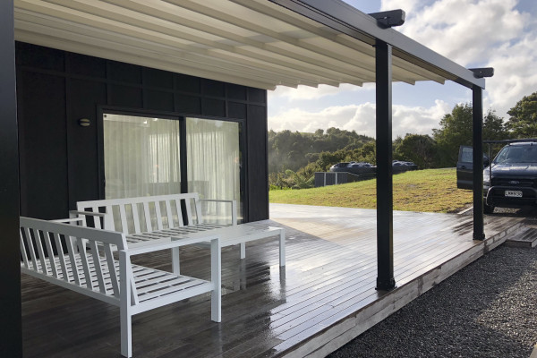 Oztech Retractable Roof Transforms Outdoor Area