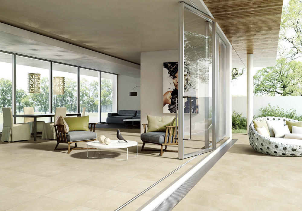 Porcelain Pavers Create Hardwearing Yet Elegant Outdoor Areas