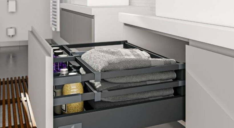 Maximise Storage in the Bathroom with Hettich