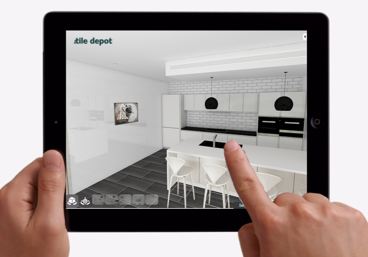 Explore Tile Designs with Tile Depot's 3D Tile Visualiser