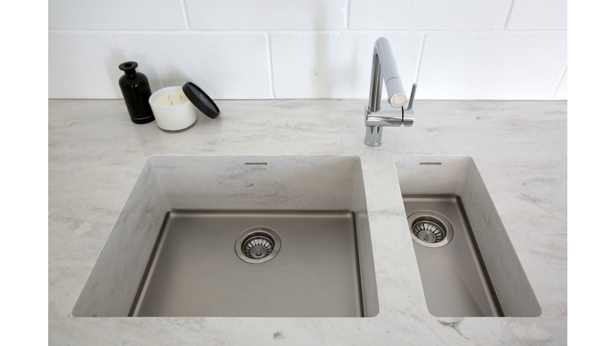 Seamlessly Integrate Kitchen Sinks With Corian Solid Surface Eboss